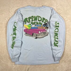 Y2k Rip n Dip Alien Smoking Longsleeve